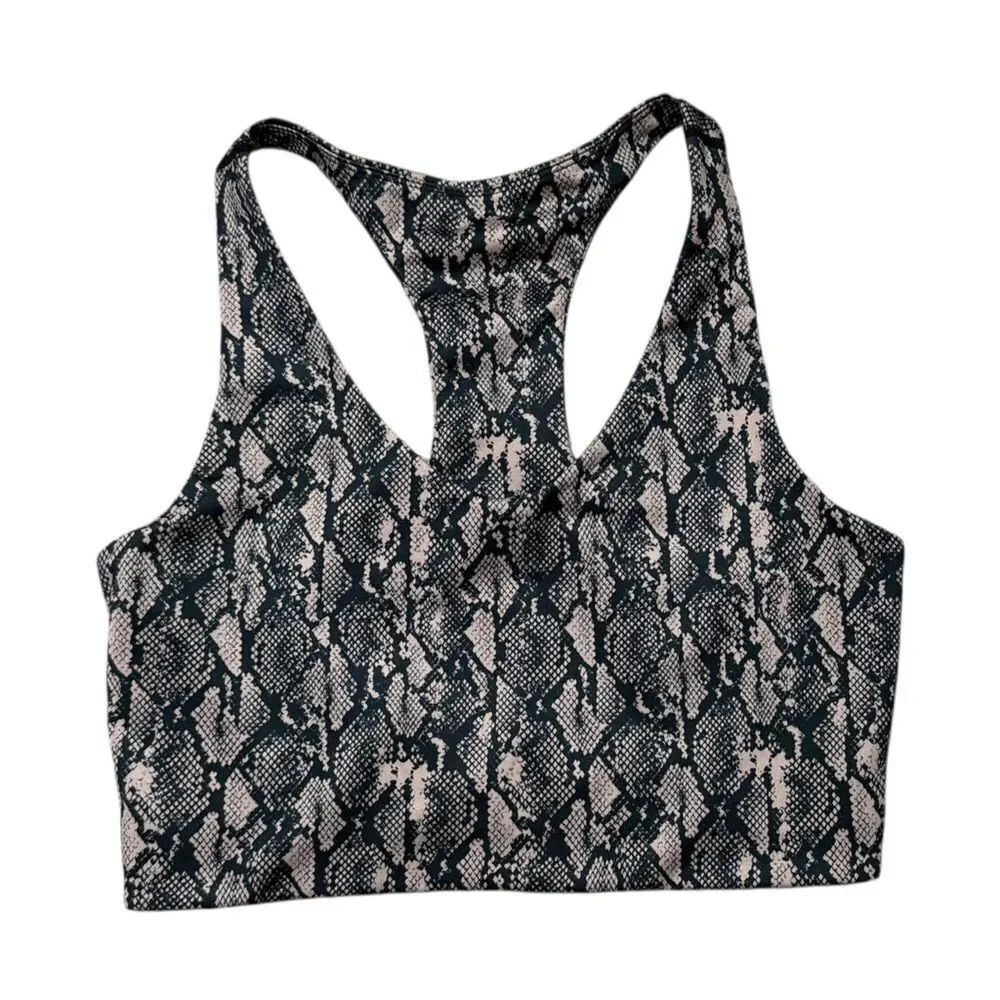 Zella Brown & Black Leopard Sports Bra
